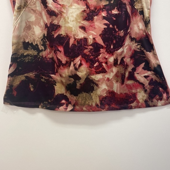 Ann Taylor petite silky print tank medium - Picture 4 of 7